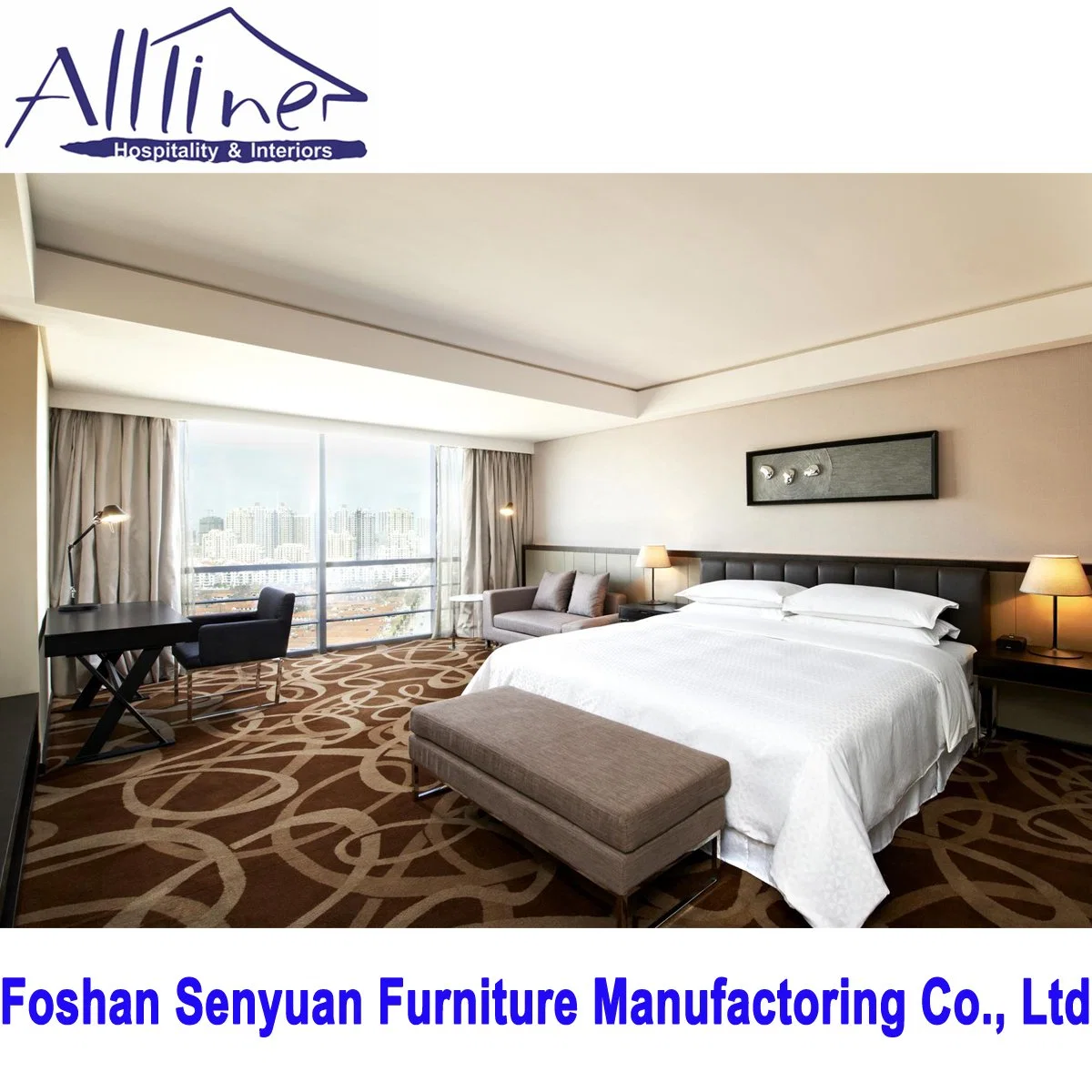 Luxury Customized Hotel Bedroom Office Furniture for Work