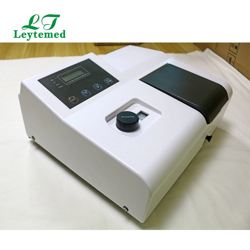 Ltcs02 Visible Spectrophotometer Light Source Portable UV Spectrophotometer Cuvette