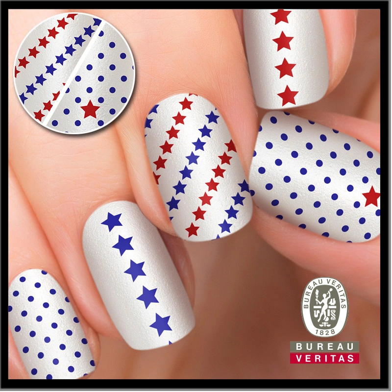 Sorte Stars Glittery OEM e Distribuidor de unhas de design Art disponíveis