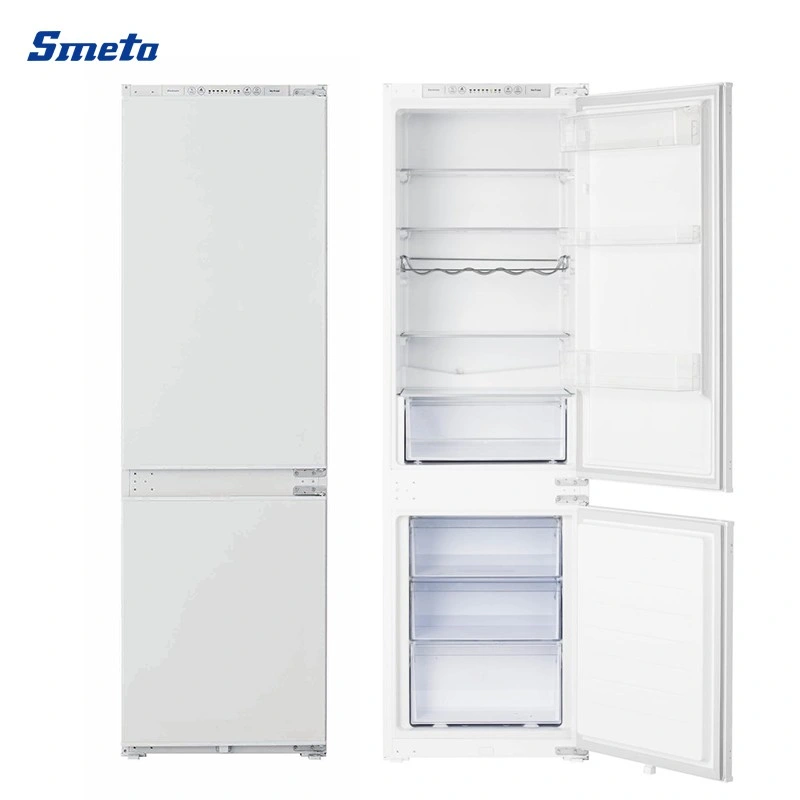 Smeta OEM 240L Color Blanco Cocina de estilo moderno incorporada Nevera congelador