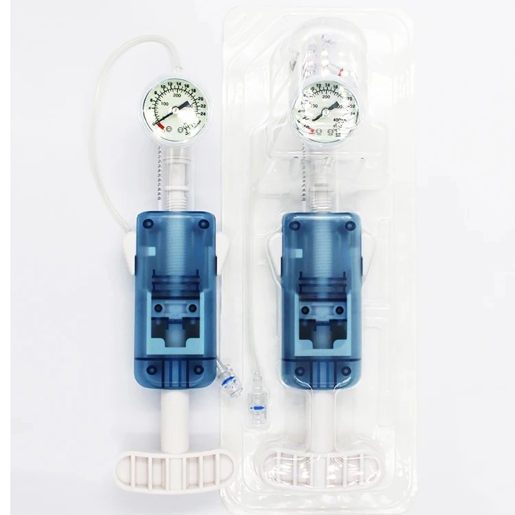Dispositivo de enchimento de balão PTCA para insufladores descartáveis para aplicações médicas de atacado