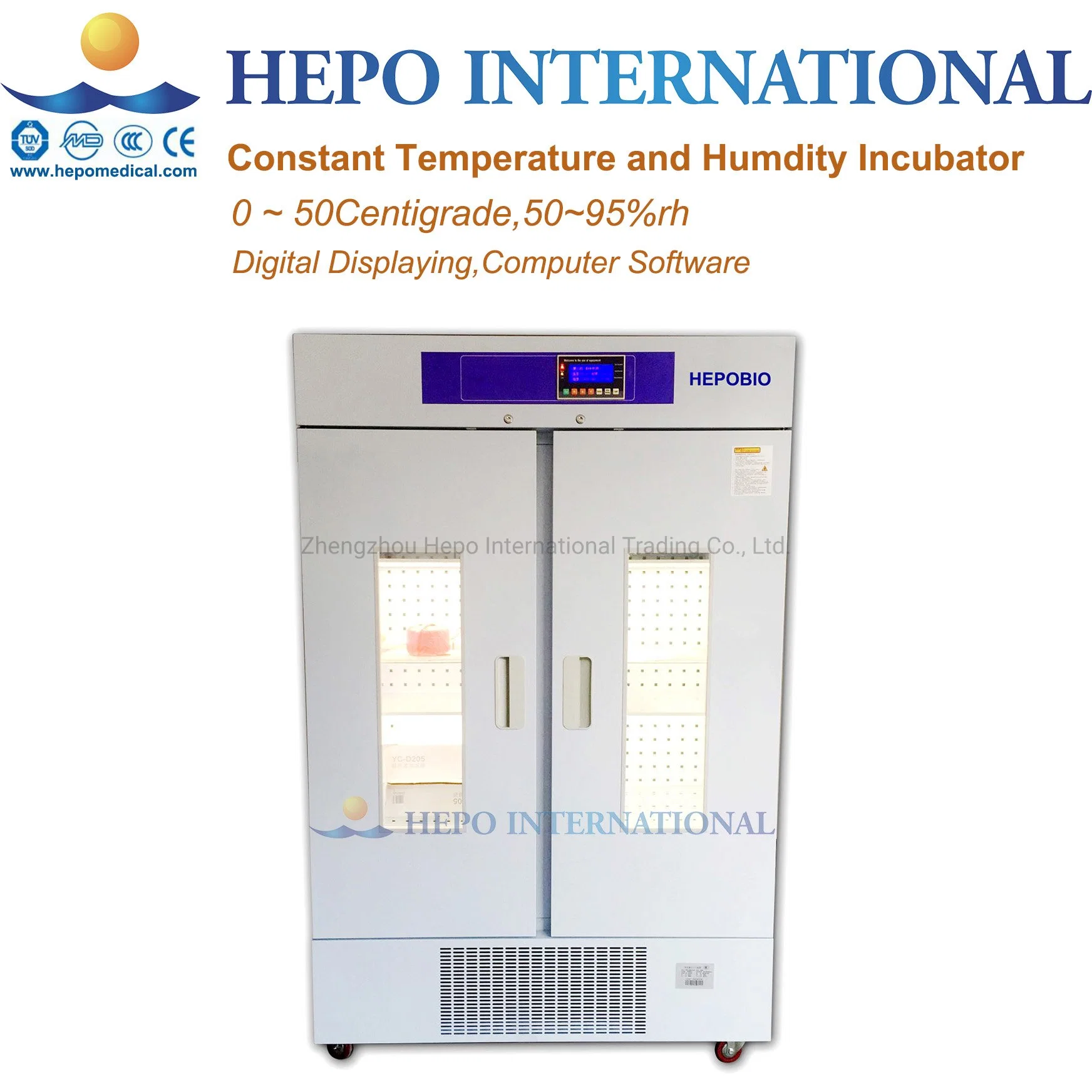 High Low Temperature Humidity Calibration Environmental Testing Chamber Incubator