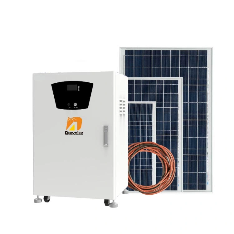 Solar Dawnice Armazenamento Lítio Bateria 48V 100Ah LiFePO4 48V na parede de energia