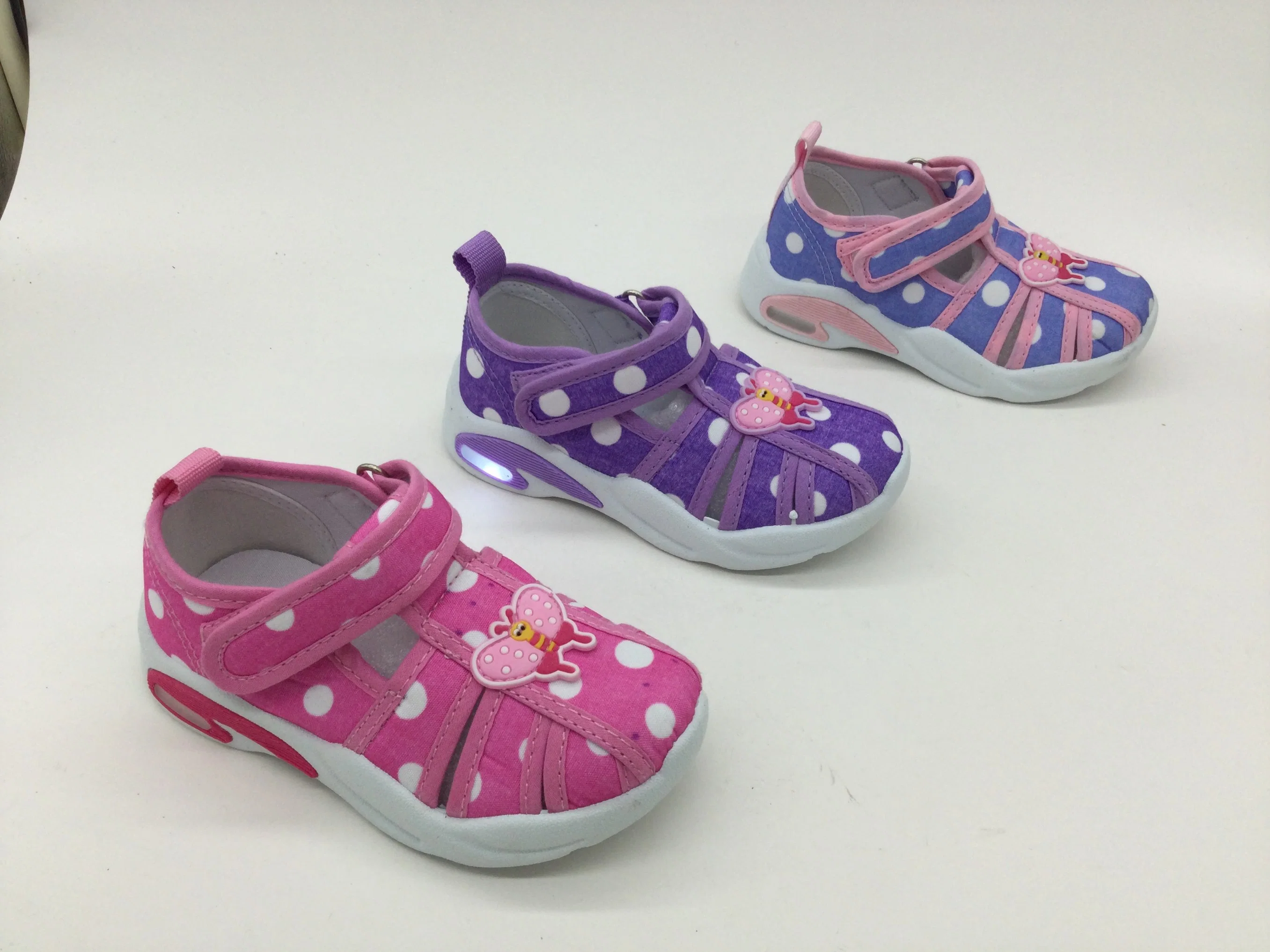 Sapatos Leves para Bebê Menina Novos Calçados Casuais para Crianças Sapato Esportivo