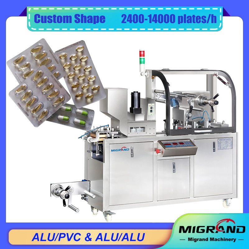 Pharmaceutical Capsule Alu PVC Blister Packing Machine