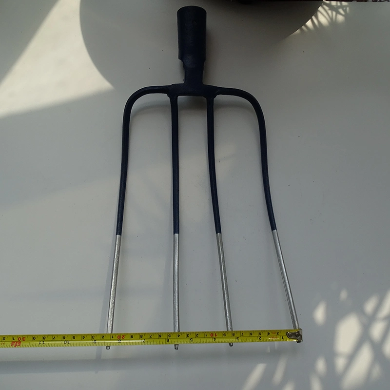 Factory Wholesale/Supplier Forged Fork 4 Tines Garden Farming Fork Grass Fork for Central Asia Kazakhstan Market