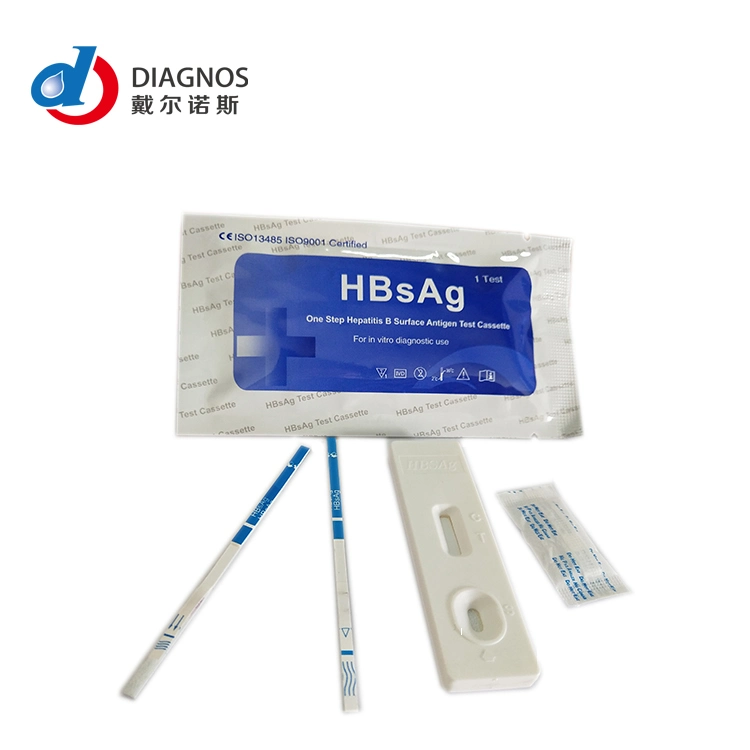 Medical Supply Rapid Diagnostic Test Kit Hbsag Whole Blood / Serum / Plasma Test