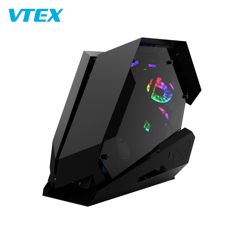 Caixa de computador Matx ATX RGB Tower Shell para jogos em PC