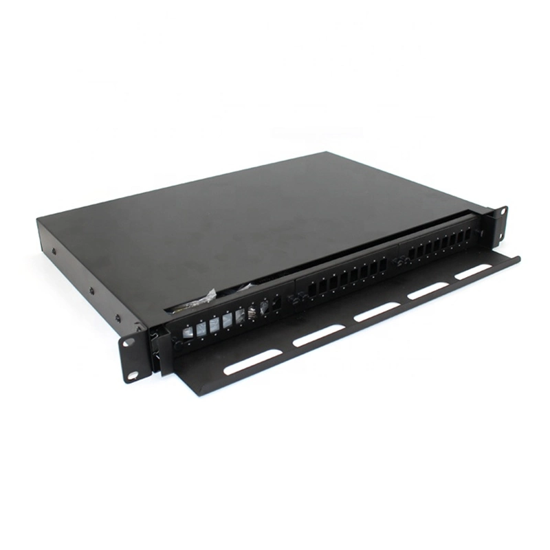 Rack Mount Sliding Type High Density 24 Port Fiber Patch Panel