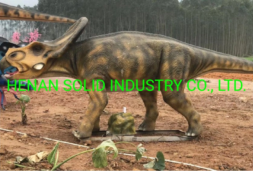 Styracosaurus High Simulations Dinosaur Specimen for Theme Park