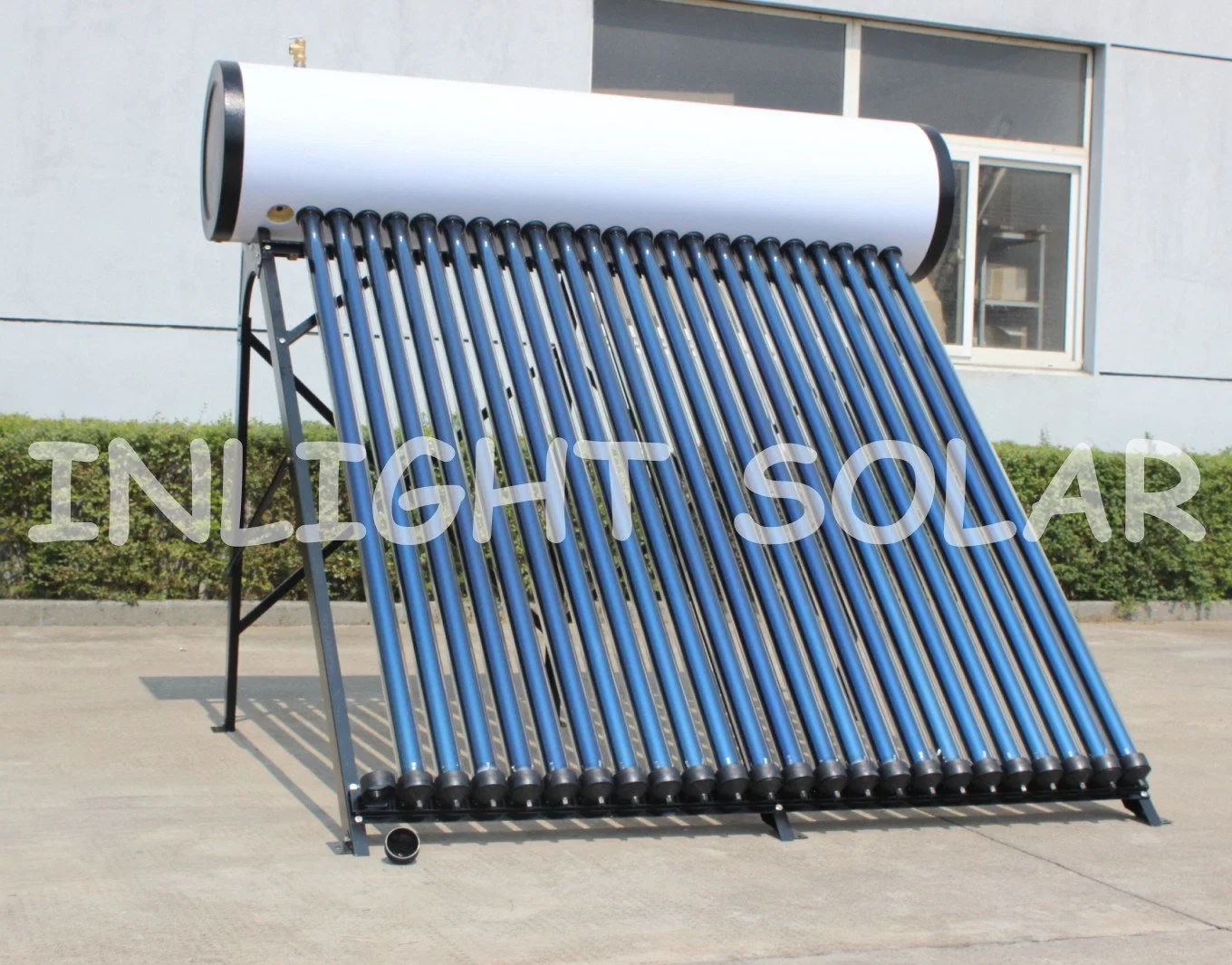 Compact Heat Pipe Pressurized Solar Water Heater