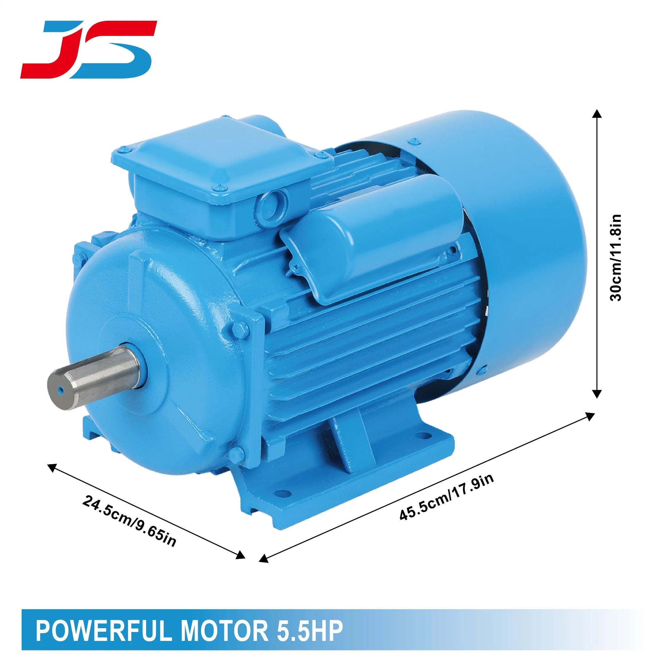 5.5HP AC Single Phase Motor 2880rpm Induction Fan Motor for Air Compressor