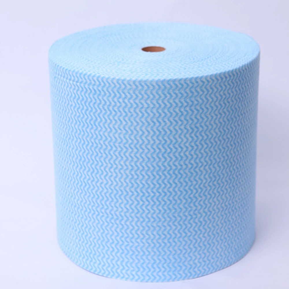 All Purpose Spunlace Nonwoven Industrial Clean Wipes for Cleaning Table and Machine