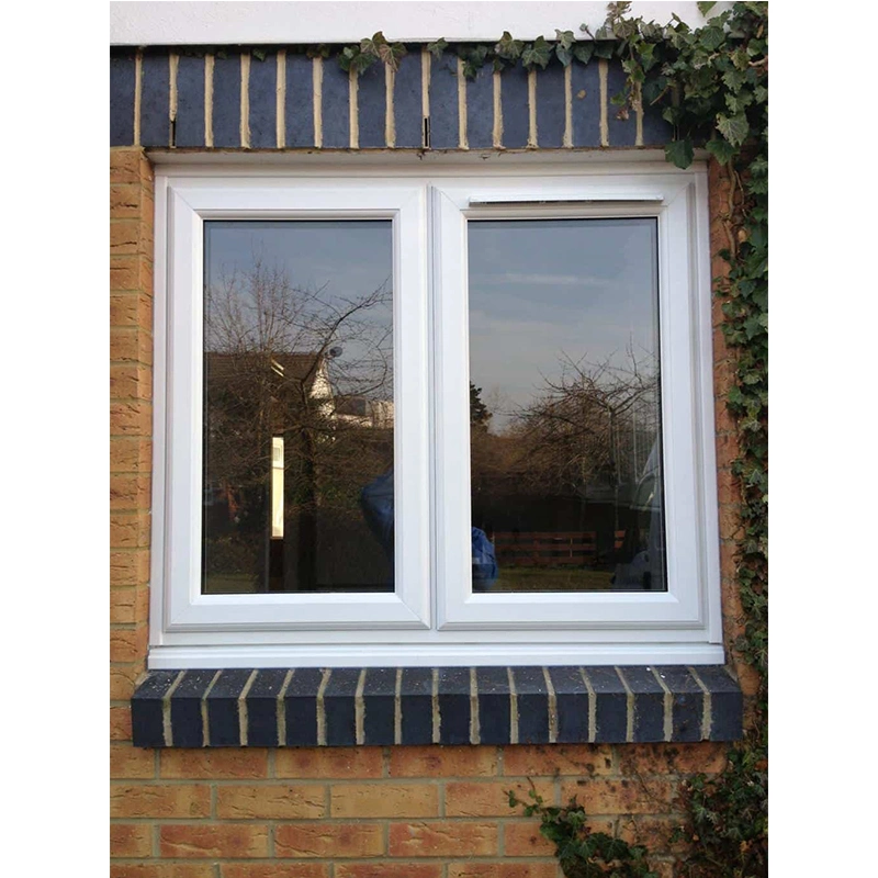 Most Popular Original Factory Price UPVC House Doors Windows 3 Panel Triple PVC Window