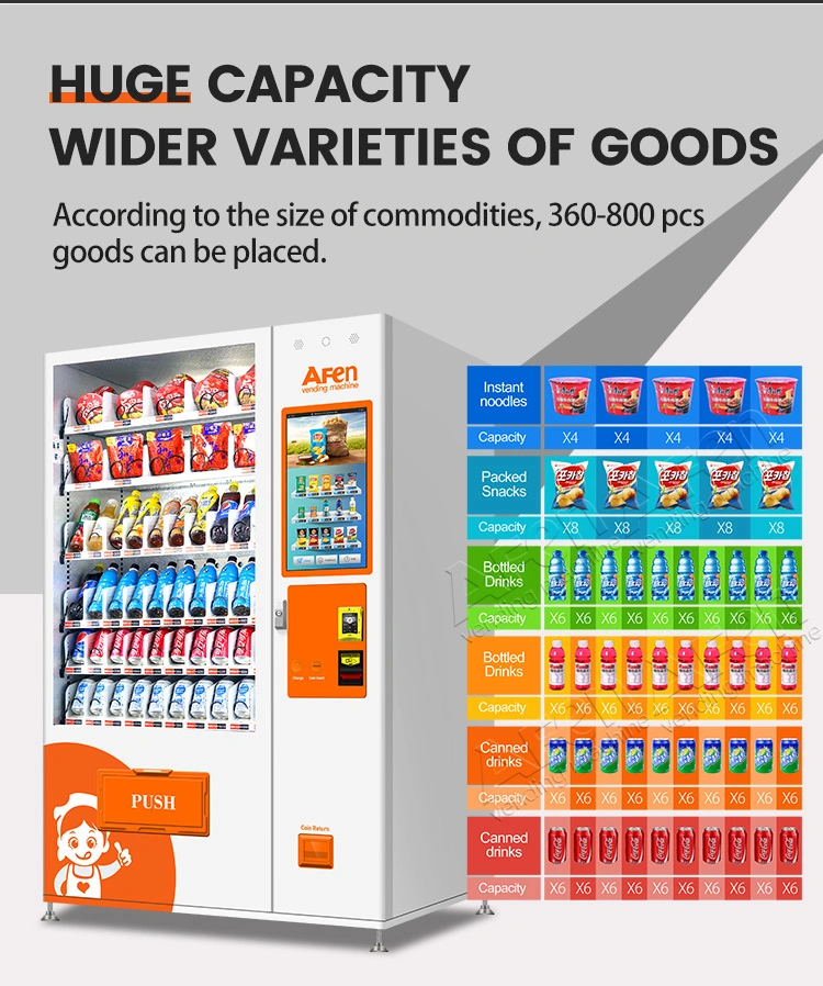 Afen Vending Machine Full Automatic Elevator System Vending Machine for Fragile Items