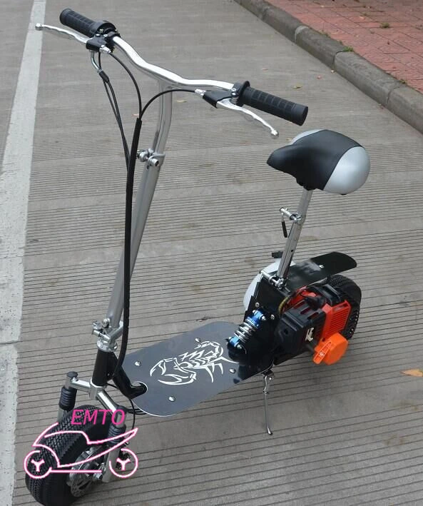 43cc Ce Approved Foldable Gas Scooter (et-GS090)