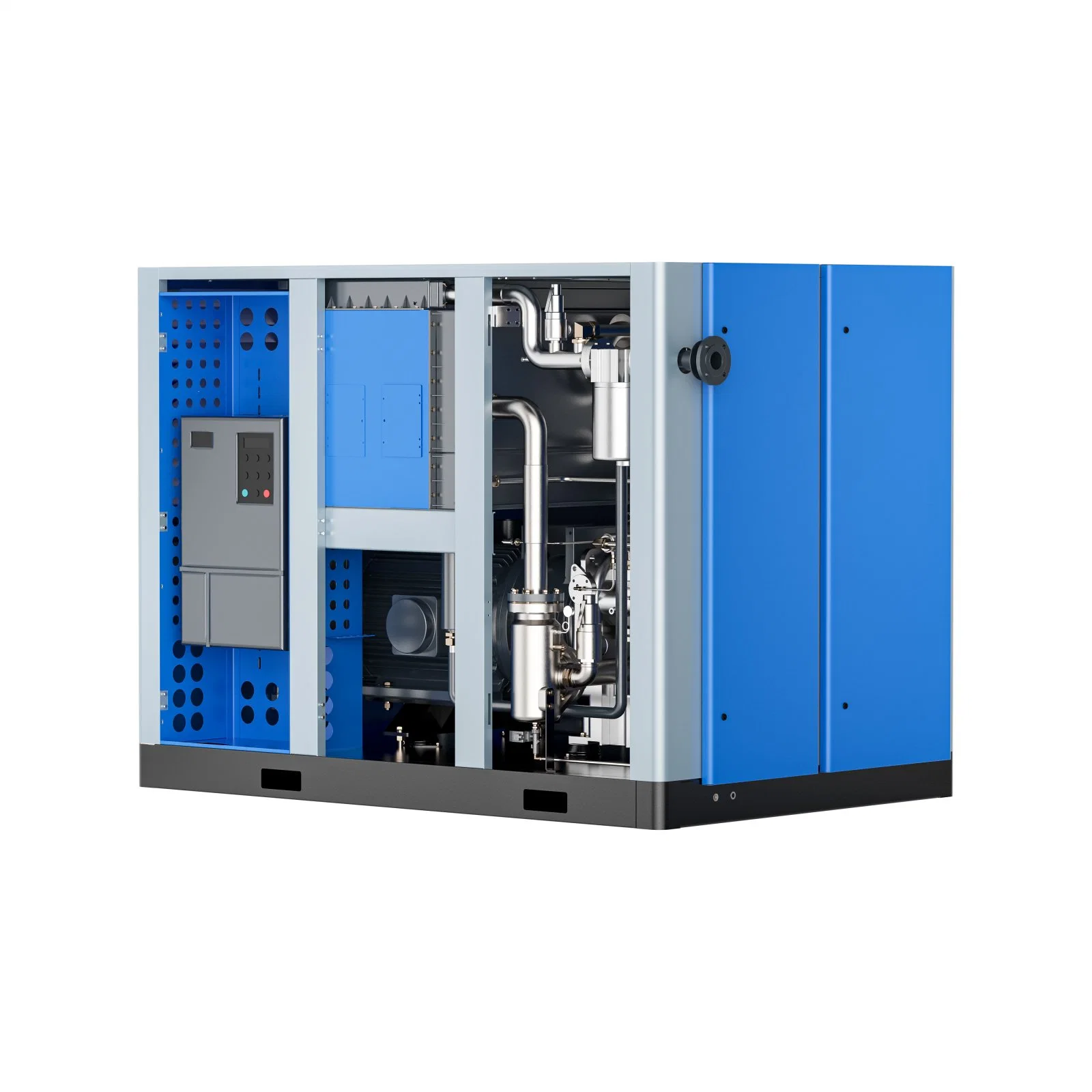(SCR75G Series) Hot Sale Oil Free Screw Air Compressor German Technology Direct Driven 7bar to 12.5bar Rotary Industrial High Performance