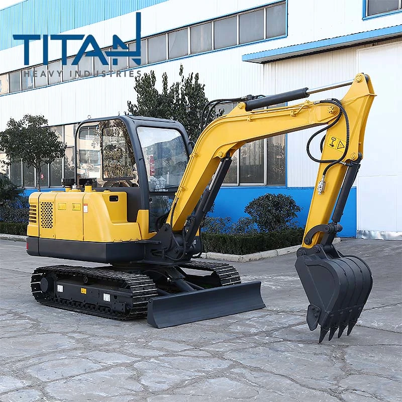 Продажа Гидравлический гусеничный экскаватор водить самосвал машина Titan TL45E 4,5 тонны веса груза