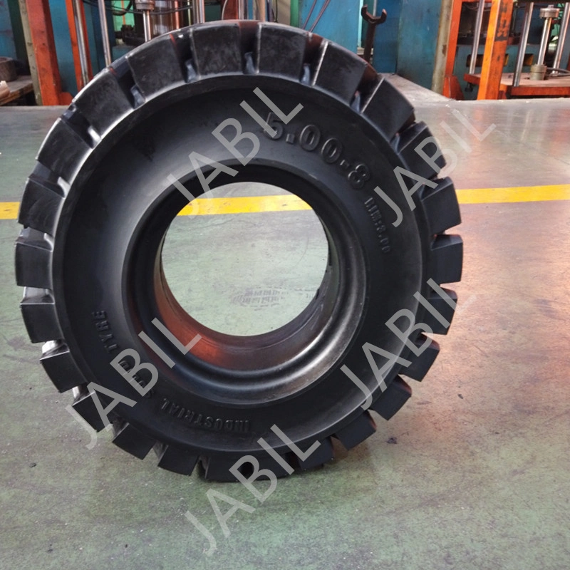 Yy-102 500 8 Forklift Solid Tyre High Load and Heavy Wear-Resistant Tyre