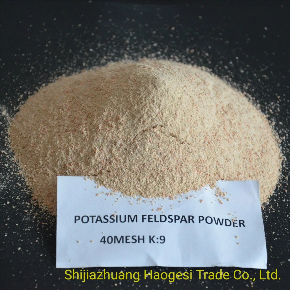 Factory Supply High quality/High cost performance  K and Na Feldspar Powder Feldspar for Ceramics Enamel Electric Porcelain Blanks