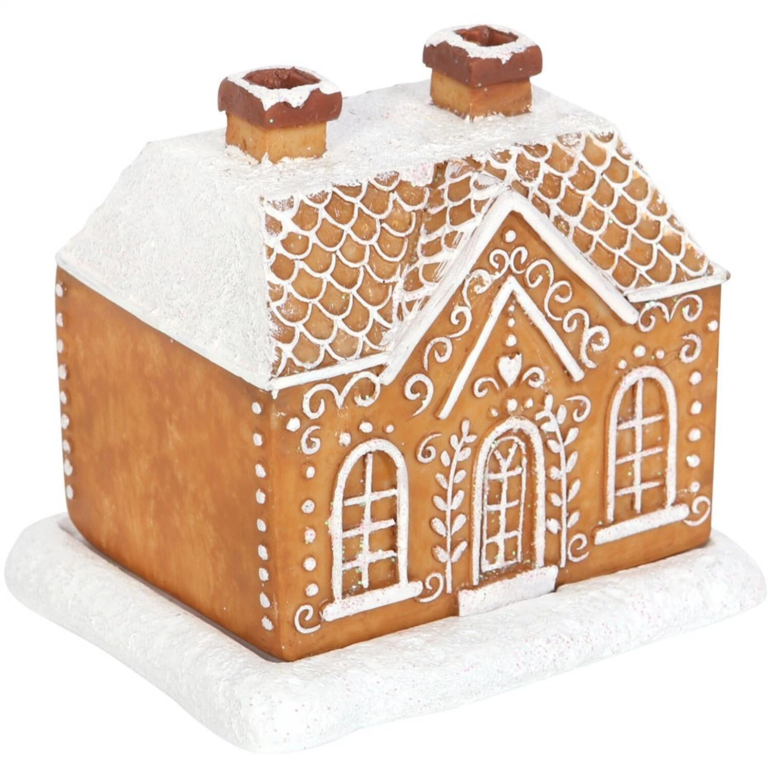 New Home Decor Gingerbread House Incense Cone Burner Incense Burner Living Room Decor Resin Crafts