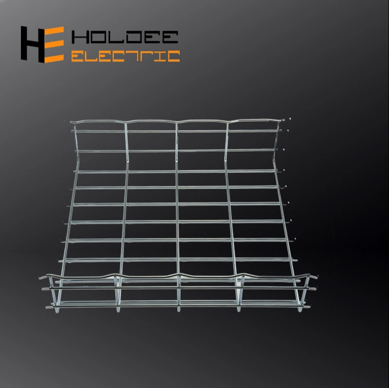 Linknet Wire Mesh Cable Cable Tray at Top of Server Rack Cabinet