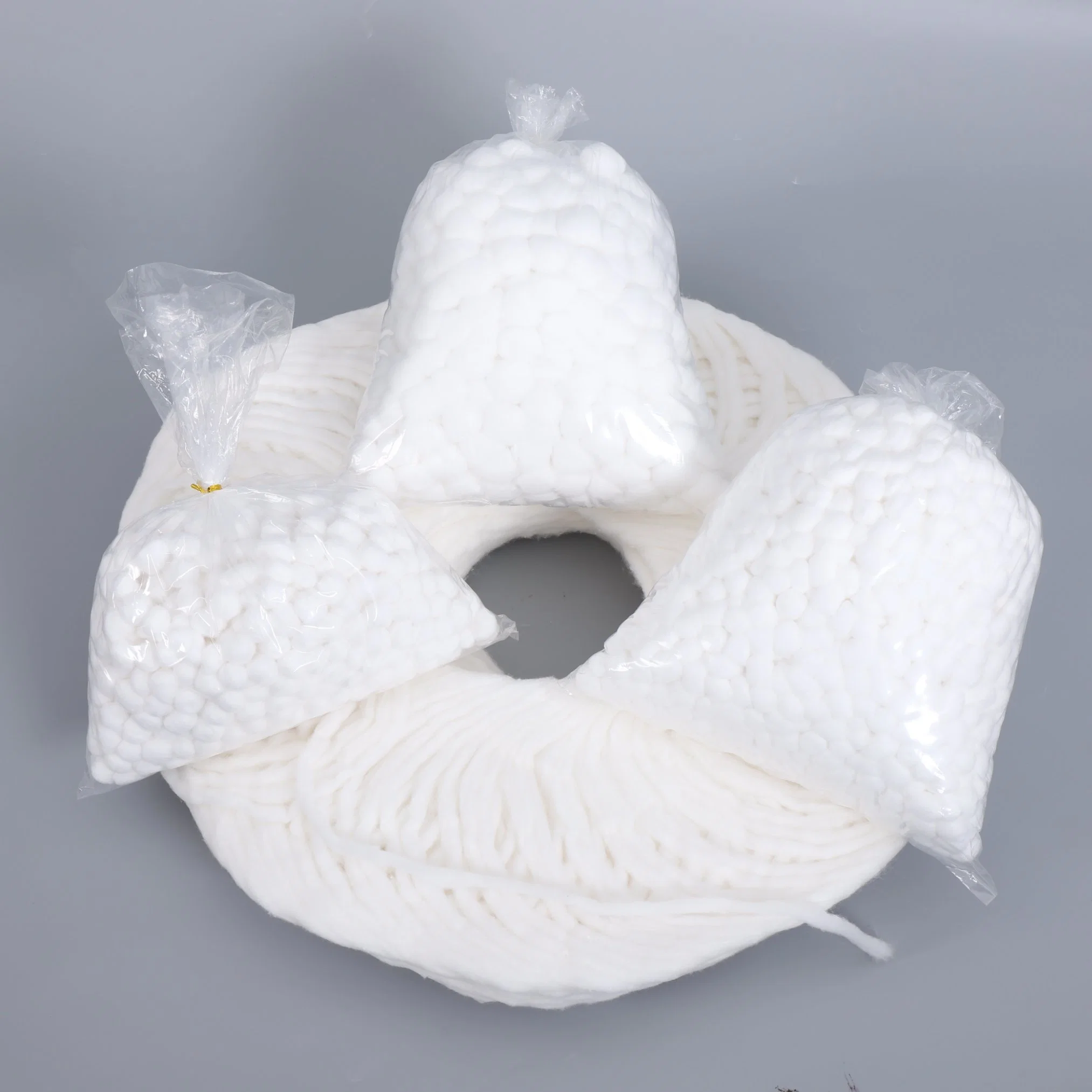Factory Directly Sales White Medical Polyester Cotton Sliver Suppliers