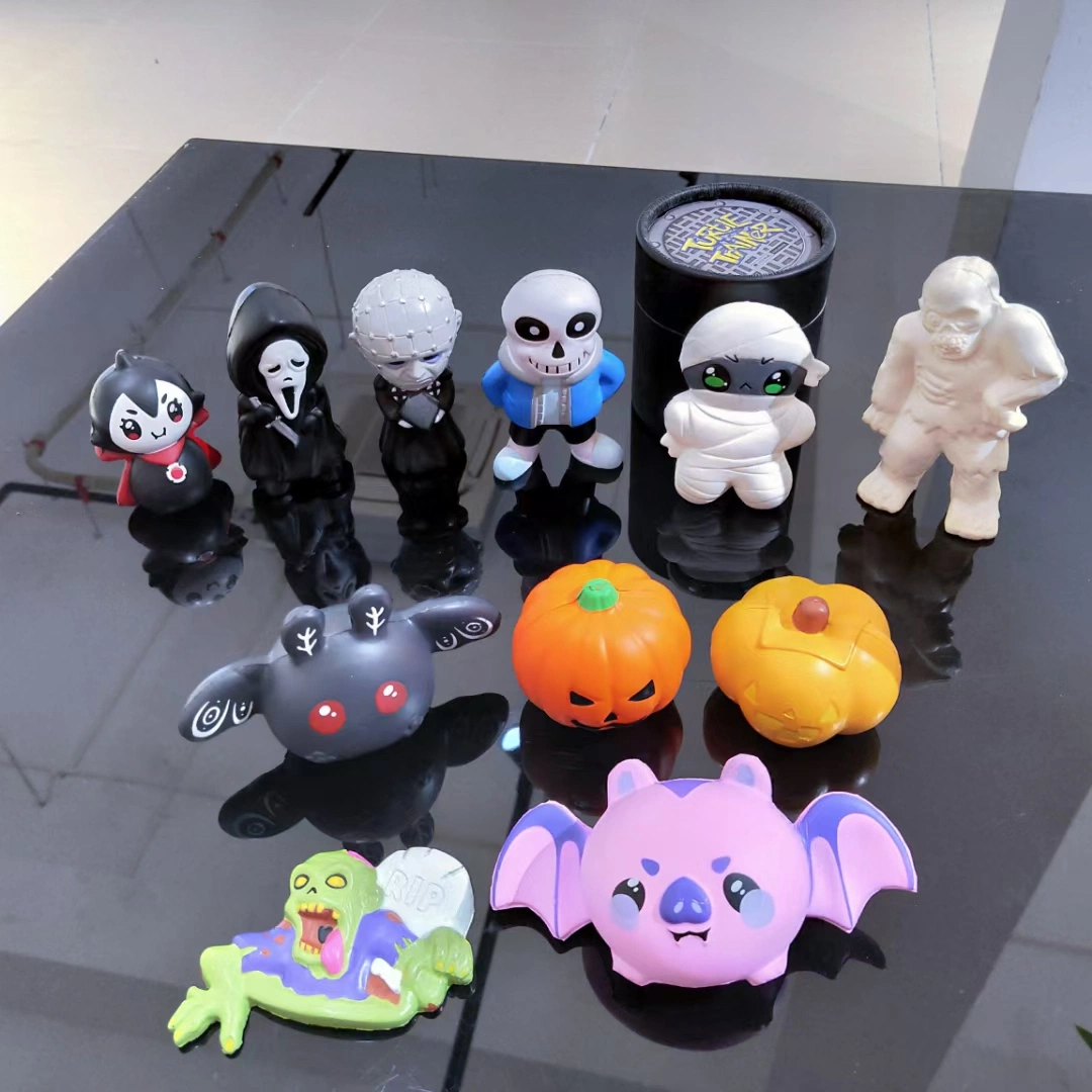 Halloween 2023 Pumpkin Ideas Decorations Wholesale Pop Toys Gifts PU Stress Items Juguetes Gadgets Stress Balls for Funny Parties