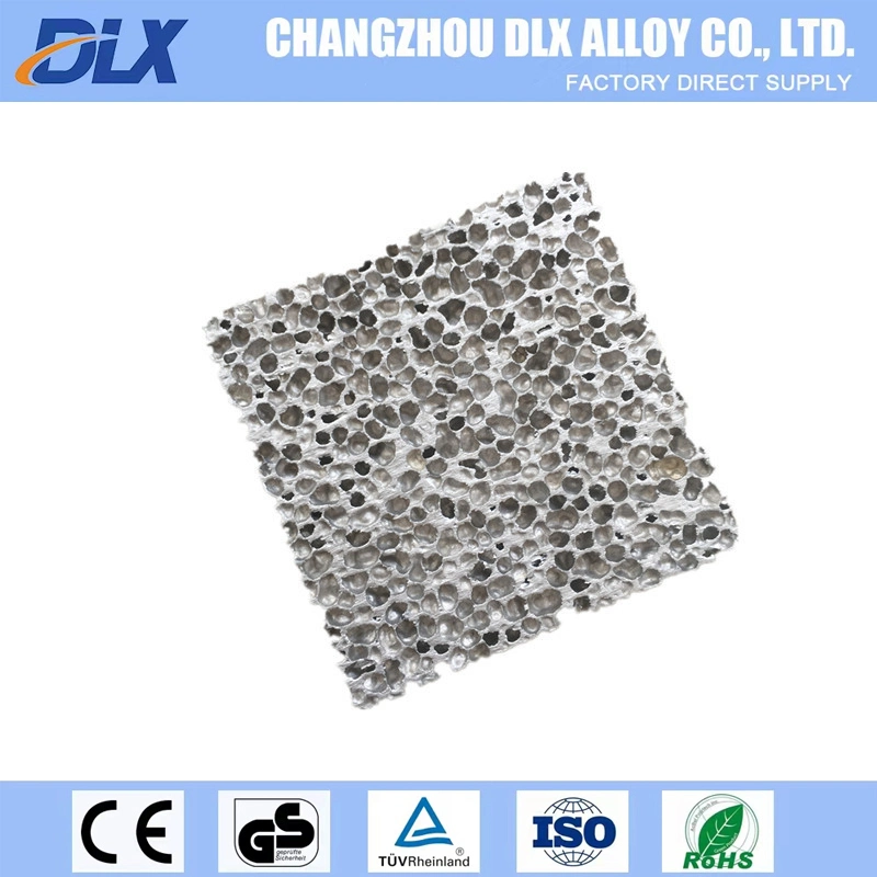 Open-Cell 3-7mm Pore Size Aluminum Foam Panel for Meeting Room Sound Absorption