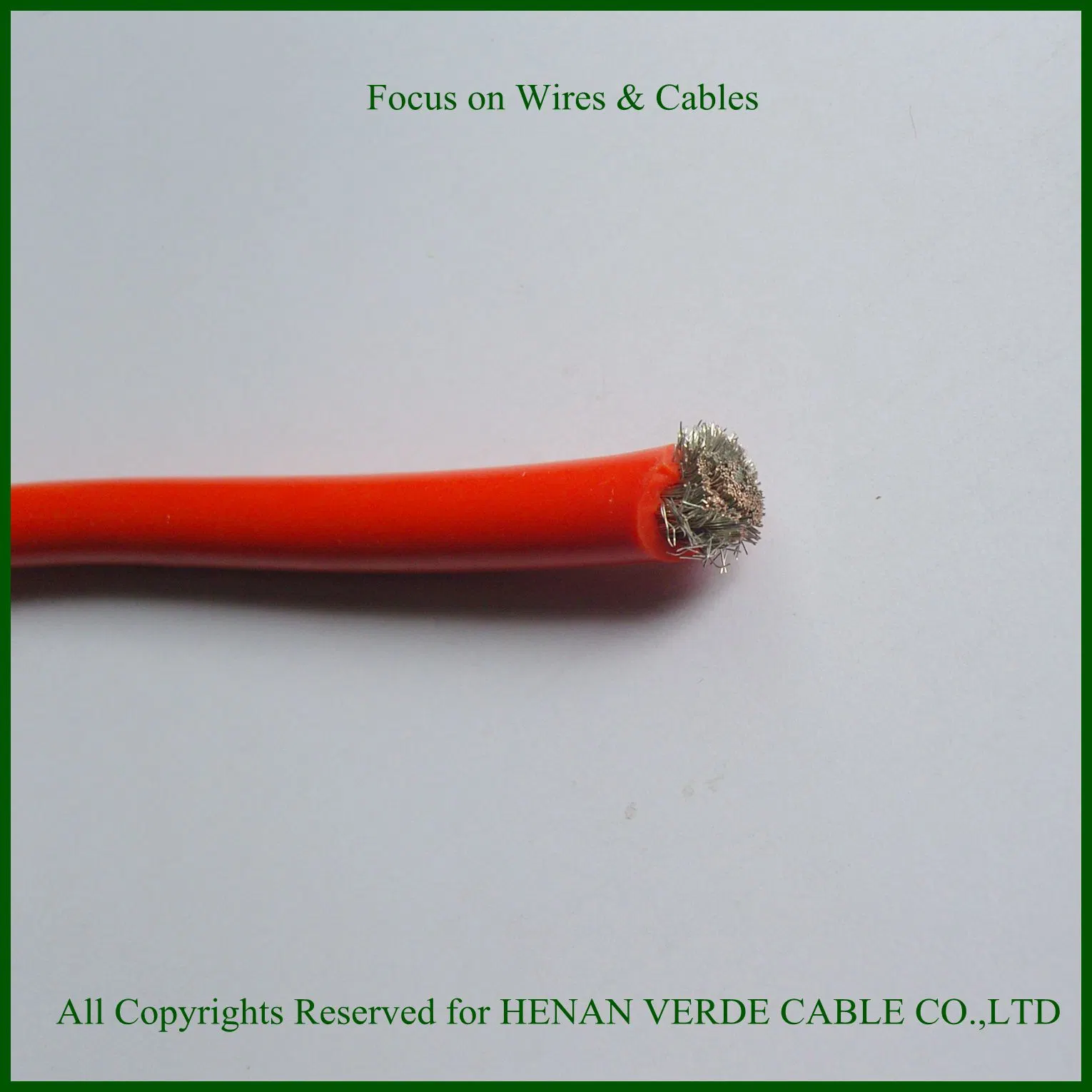 Tinned Copper Silver Plated Copper Conductor Silicone Wire