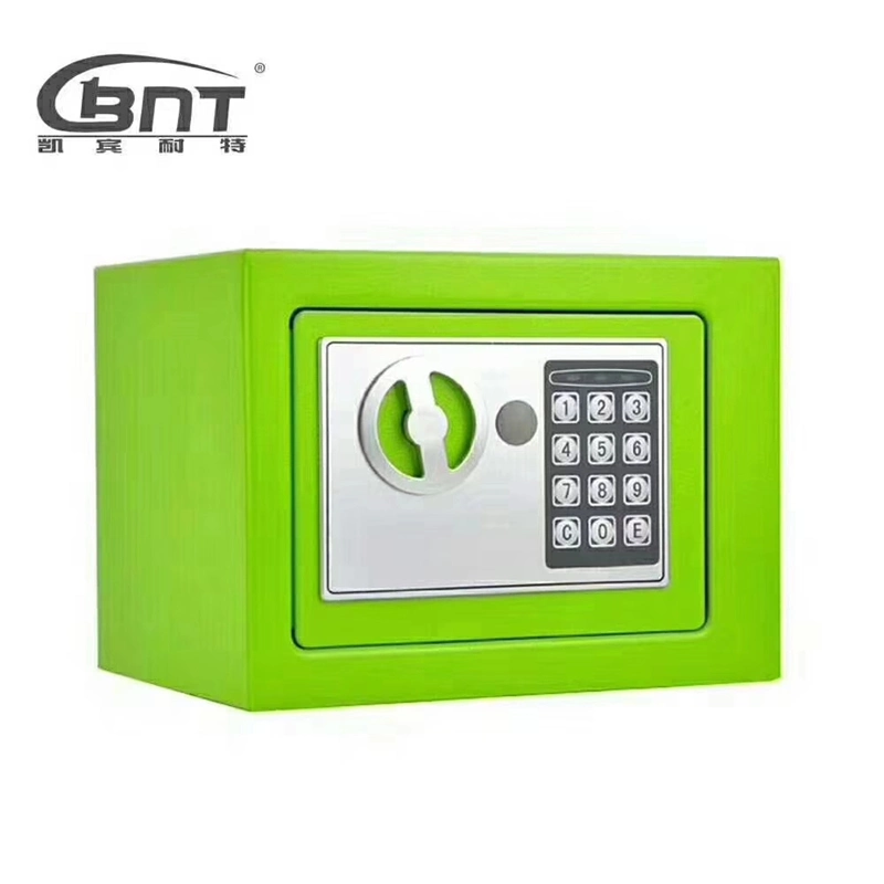 Cash Money Deposit Steel Metal Storage Mini Cabinet Safes Box