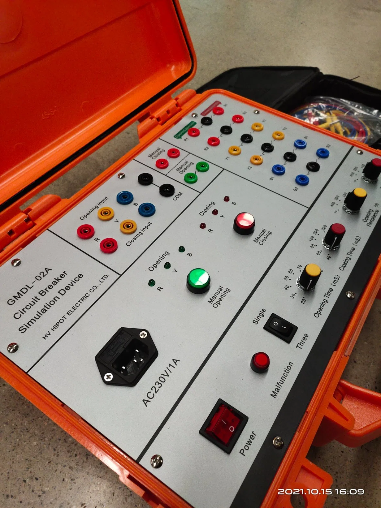 Circuit Breaker Analog Test Equipment Switchgear Tester GMDL-02A