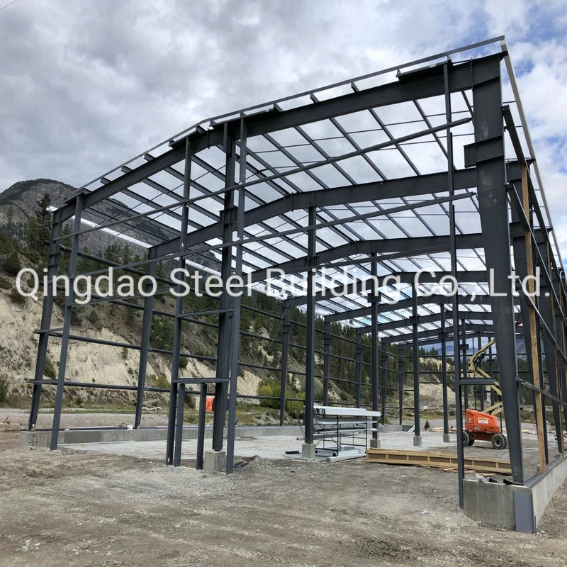 China High Rise Steel Structure Construction Portal Steel Frame Prefab Warehouse Price