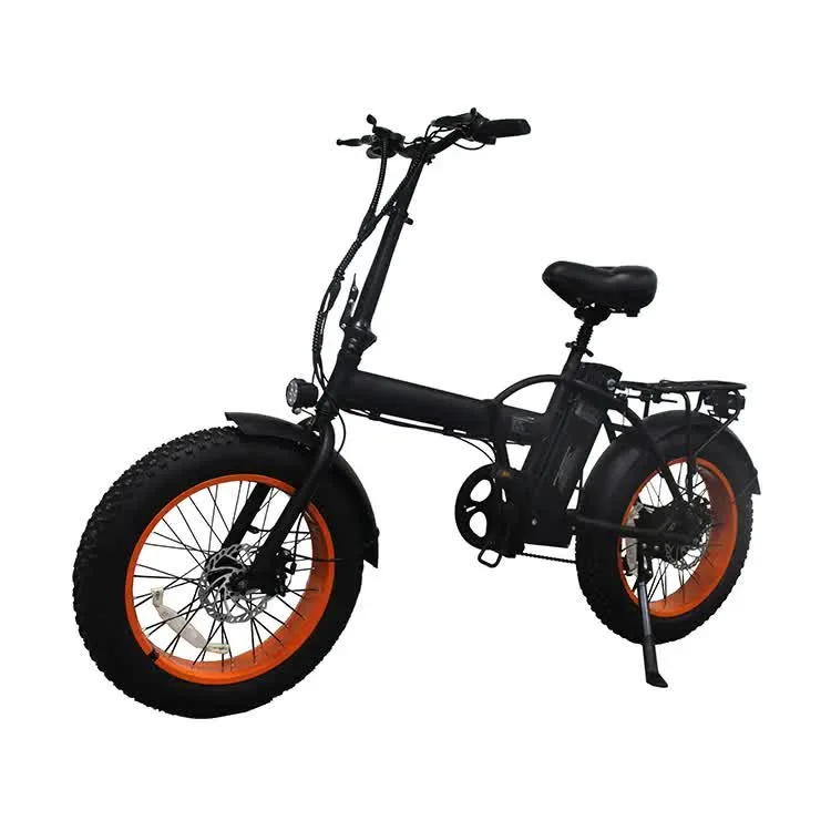 Folding Bicycle Popular Man Aluminum Alloy Lithium Battery Fat Tire Electric Bike Electric Bicycle with Promotion Price