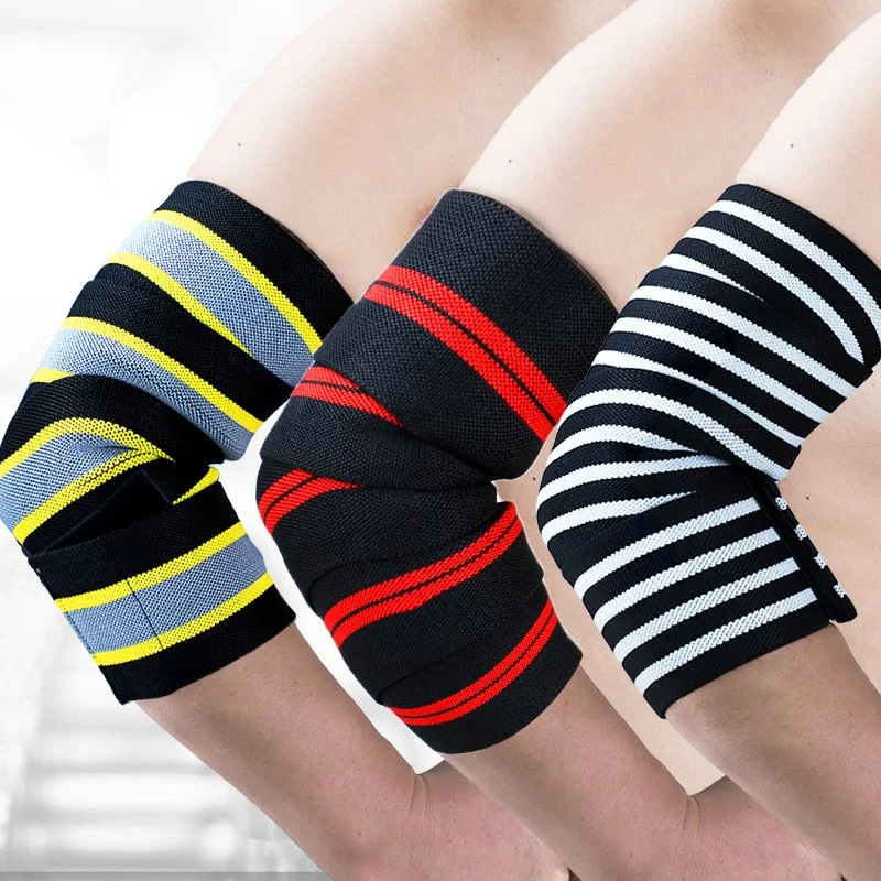 4015#High Quality Compression Elbow Sleeves Sports Elbow Bandage