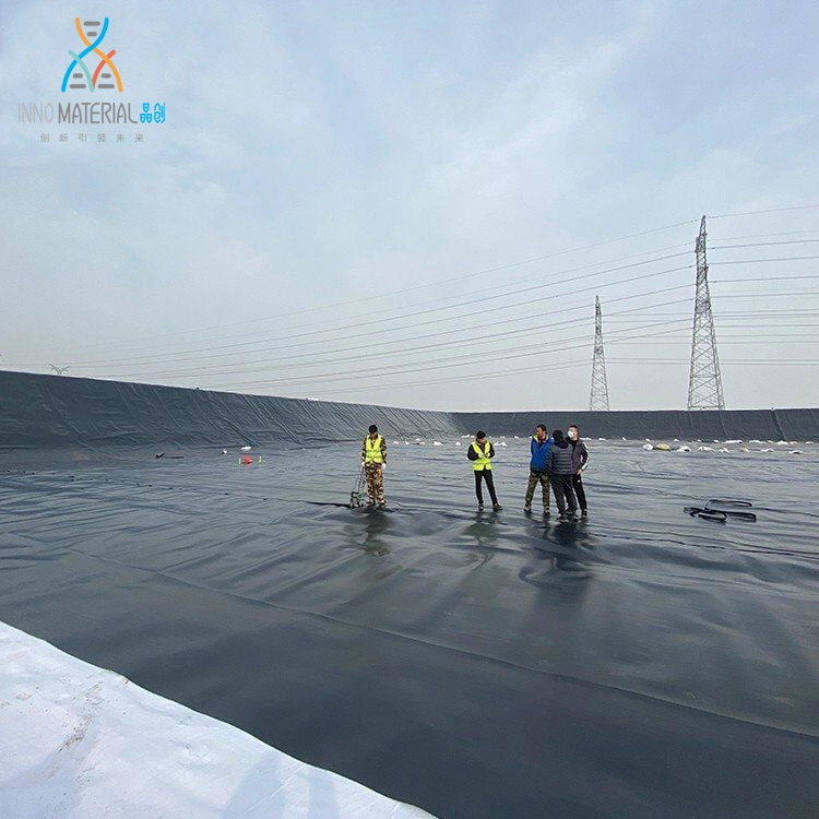 Puncture Resistance Inno Paper Roll +Woven Geotextile 60 Mil Liner HDPE Geomembrane with ISO