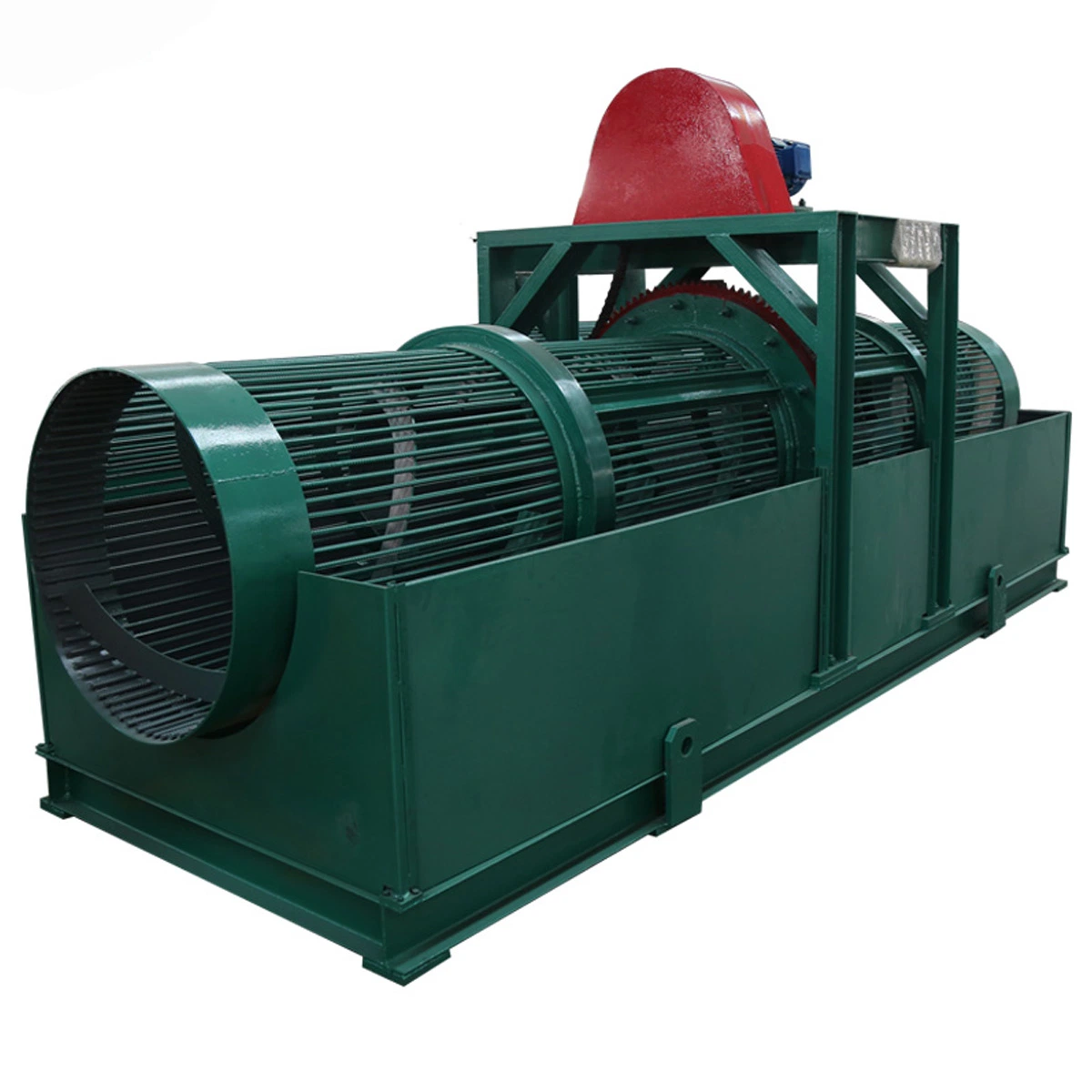 Cassava Cleaning Machine Cage Washing Equipment Fresh Cassava Dry Sieve Sand Remove Plant