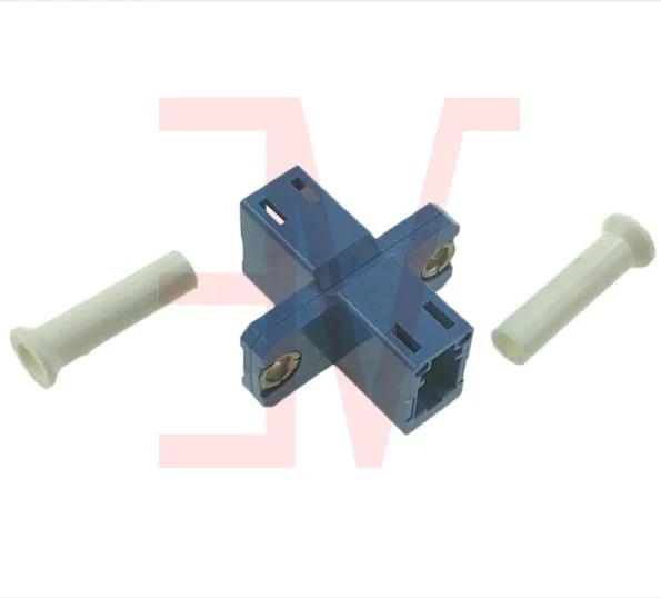 LC/PC to LC/PC Single Core Sc Type Flange Fiber Optical Adapter