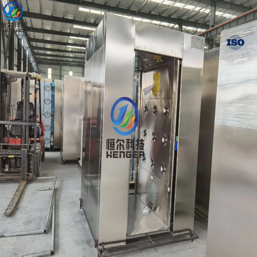 Dust Free Industrial Stainless Steel Cleanroom Air Shower Room with Jet Cleaning