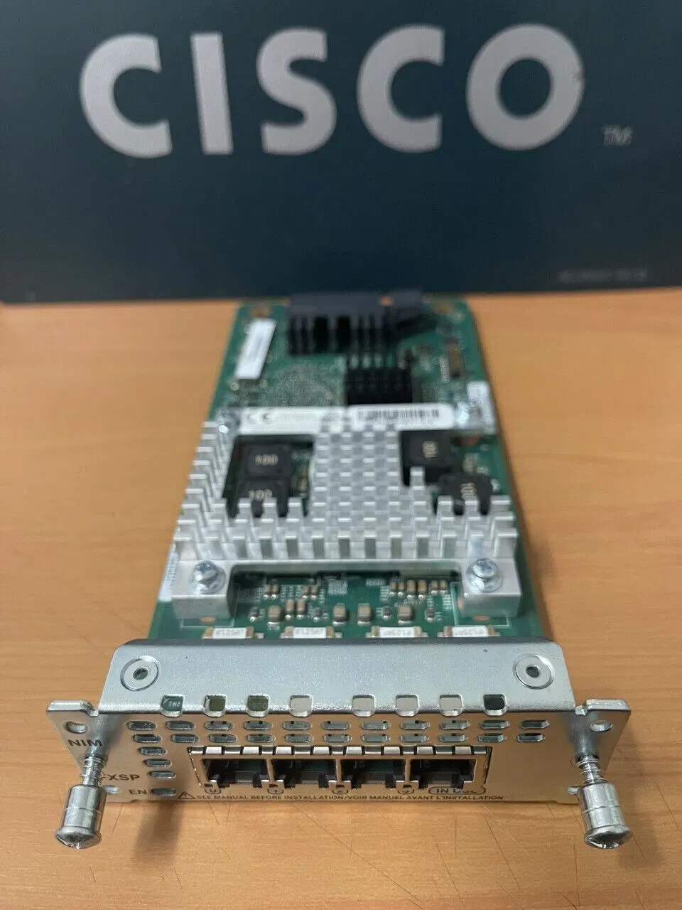 Cisco Nim-4fxsp 4-Port Network Interface Module Neu