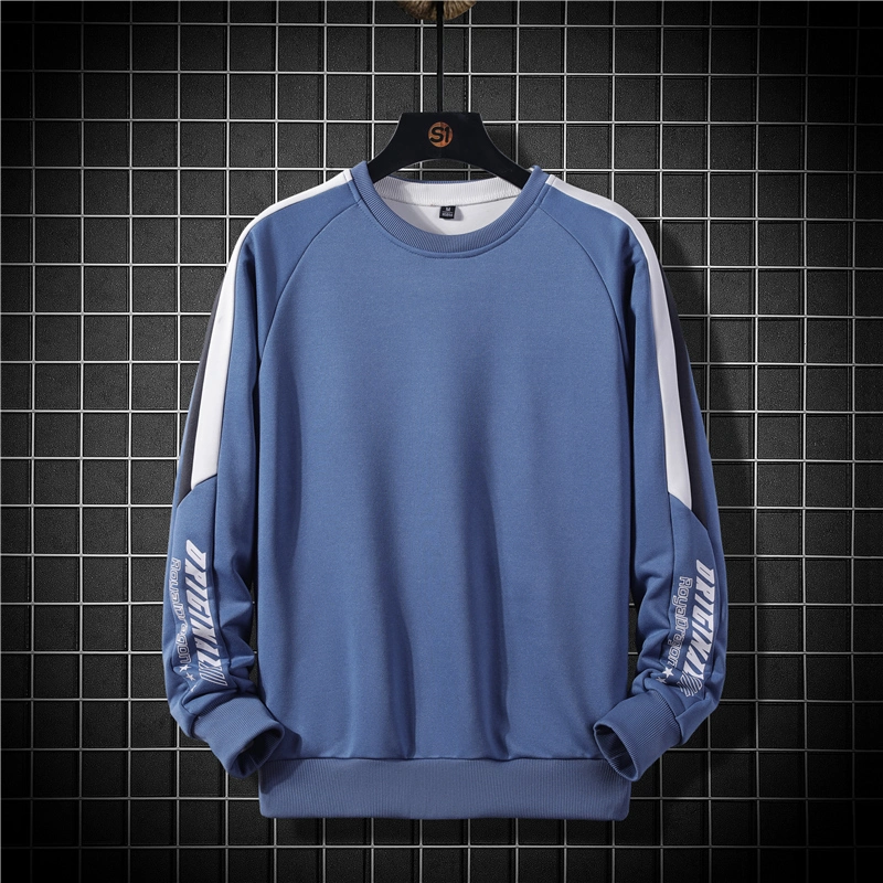 Outdoor Sports Pullover Printed Crew Neck Sweater