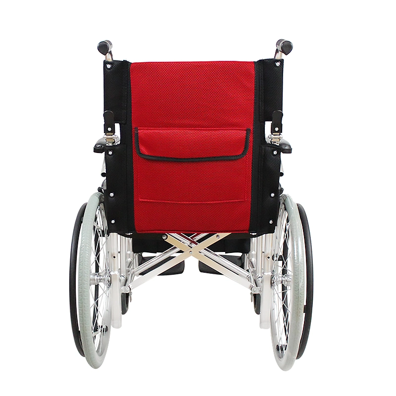 Hanqi Hq863L High quality/High cost performance  Homecare Manual Lightweight Fordablewheelchair for Disabled in Rehabilitation Center or Senior Patient Adultuse