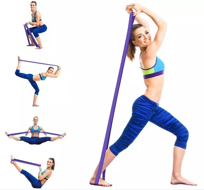 Sports Exercise Gym Pull up Loop Stretch Fitness Latex Resistance Bands