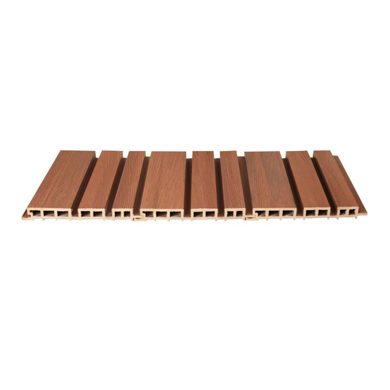 Wood Composite Panel Wood Wall Cladding Board Solid Grilles WPC Wall Panel for Decoration Arc