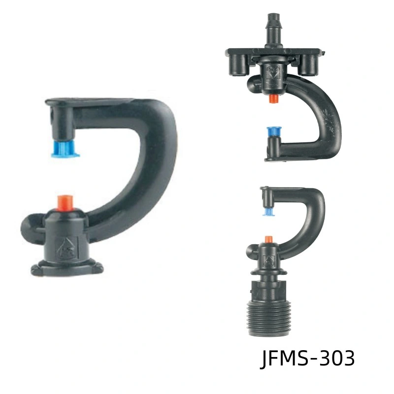 Gases com Efeito de sistema de irrigação em plástico preto Jogo Micro Sistema de Sprinklers