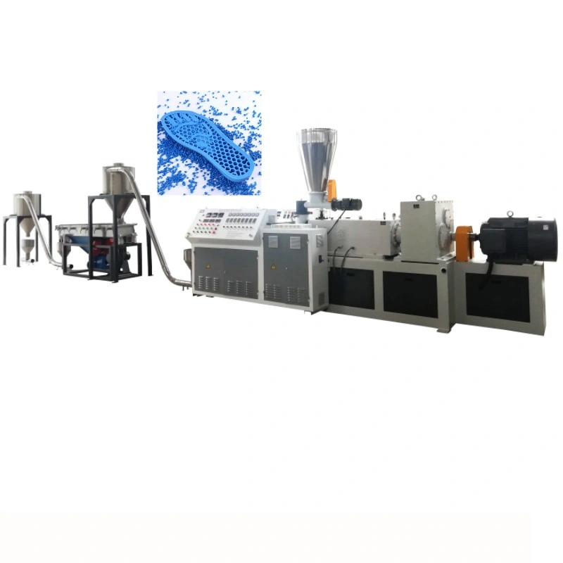 PVC Compound Pelletizing Extruder PVC Pellets Production Line Plastic Recycling Machinery Price