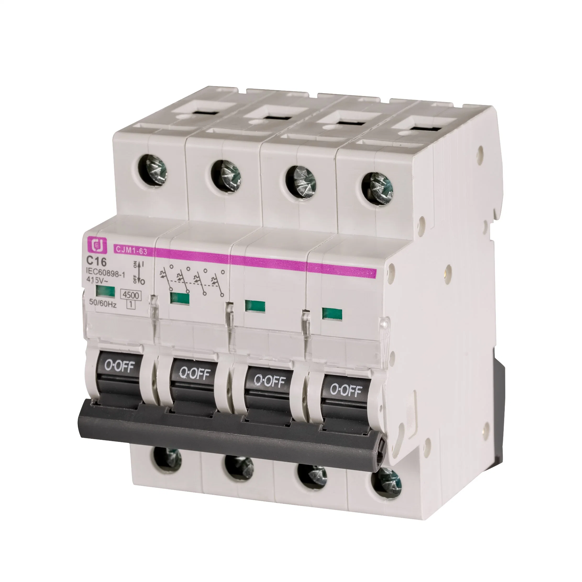 MCB Mini Miniature Circuit Breaker 1-63A 240/415V SAA TUV CE Ukca