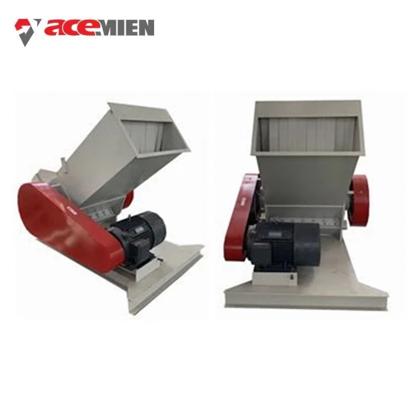 Waste Plastic Material PE/PP Film Recycling Rubber Crusher Machine