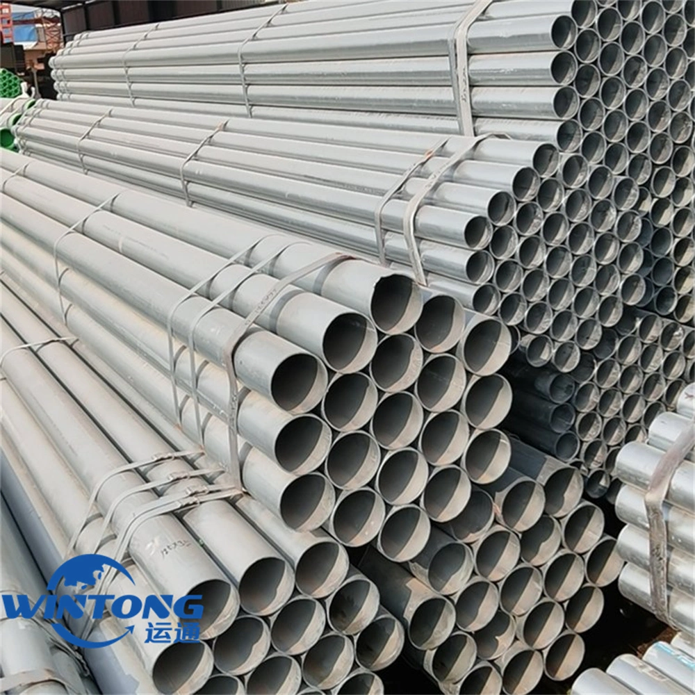 Q235B Large-Diameter Straight Seam Steel Tube with Back Wall Can Withstand High Pressure