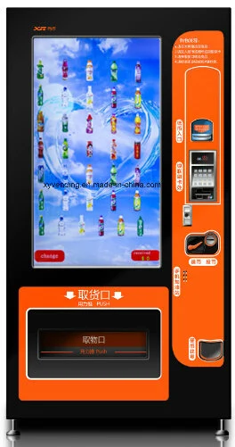 Verkaufsautomat mit großem Media-Präsentation 49inch Touchscreen